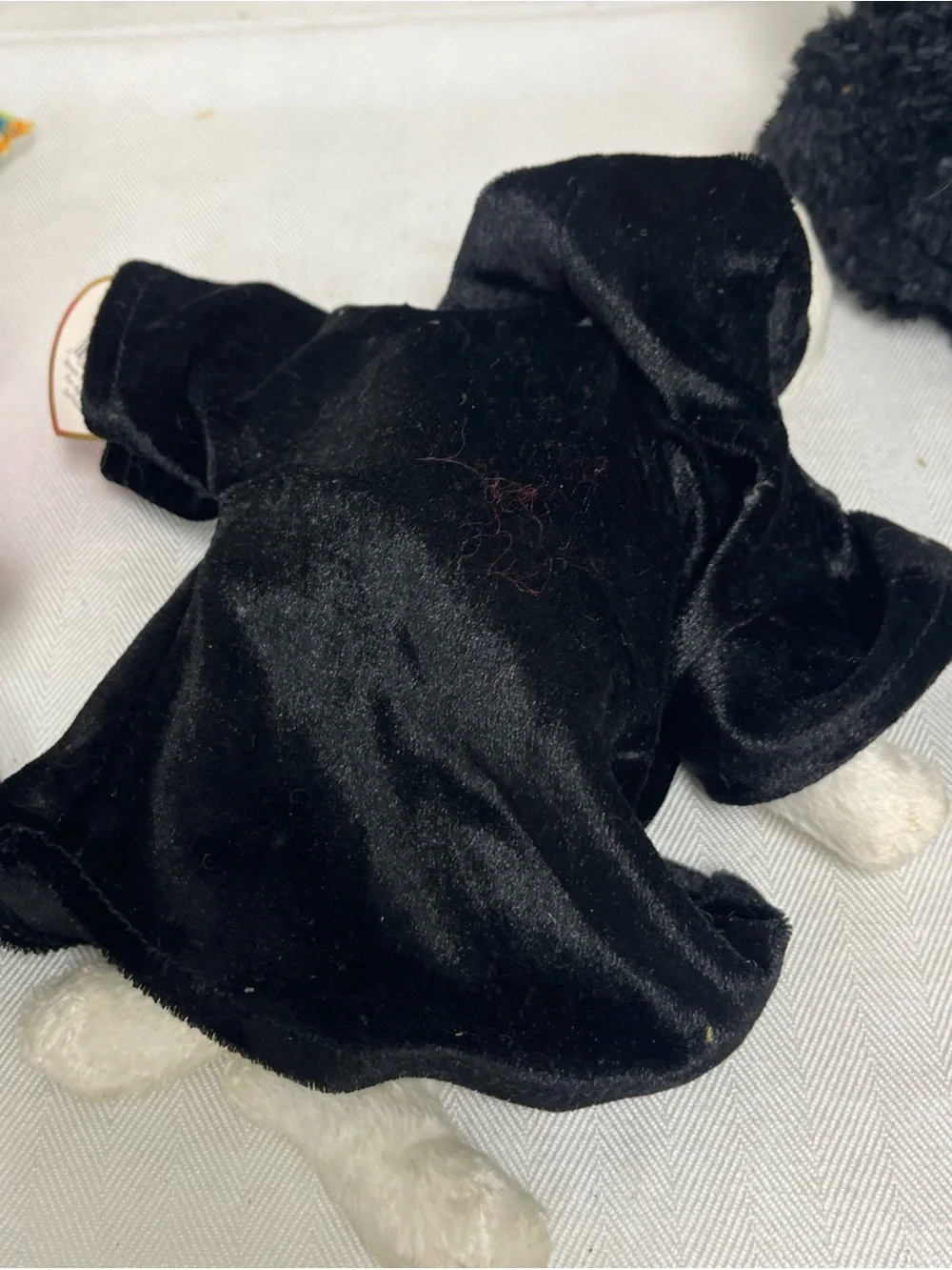 Ty Beanie Babies Halloween plush lot cat skeleton pumpkin bear Witch